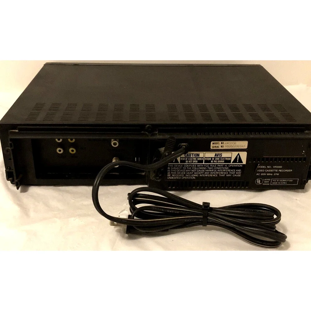 Samsung VR3300 VHS VCR Video Cassette Recorder Player Vintage PARTS ONLY